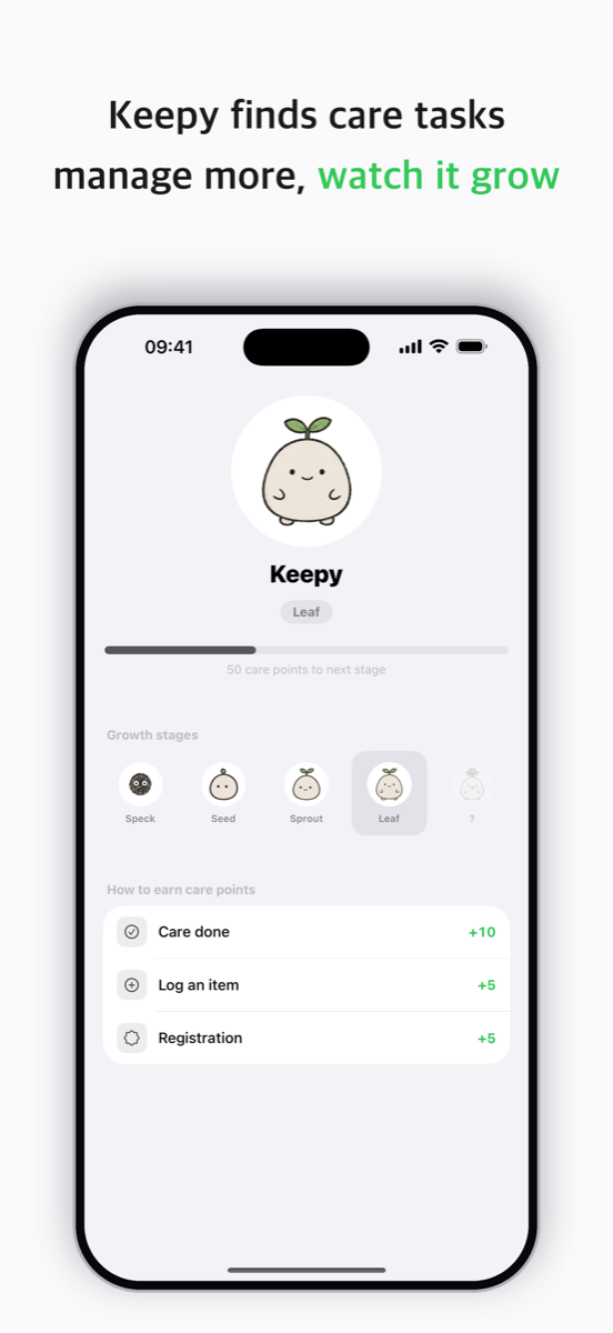 KEEPY GROWS