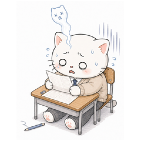 限界勉強ねこ