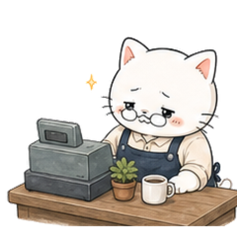 限界自営業ねこ