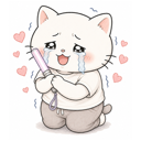 極限貓 한계고양이 대만 스티커